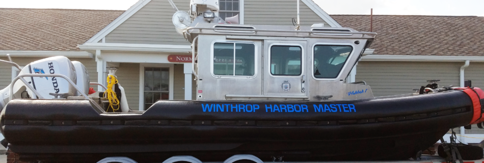 Harbormaster's Boat - Winthrop, MA