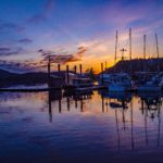 Thorne Bay Marina at Sunset. Submitted by J. Aaro
